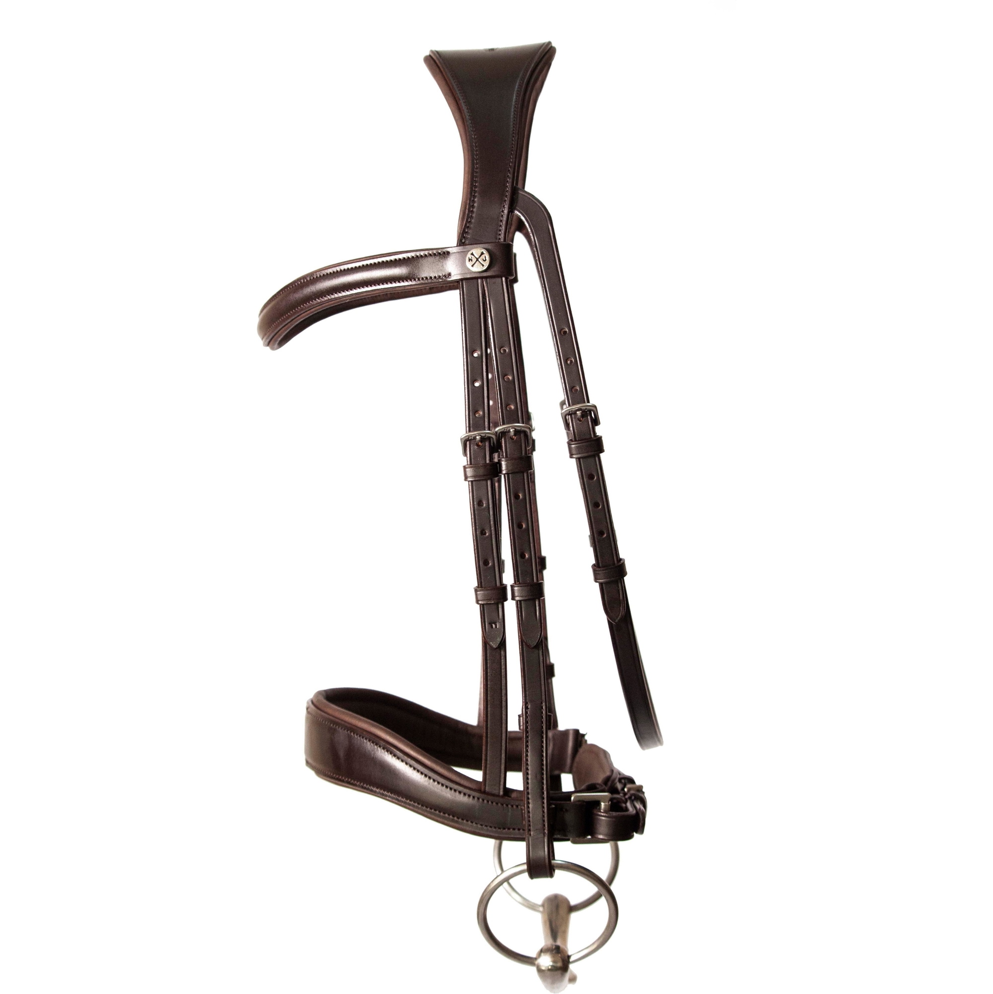 Henry James Dressage Bridle HJ-BR-03 - BROWN